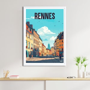 Rennes Poster Poster of France and the World image 1