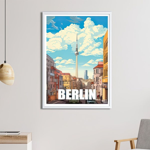 Affiche Berlin - Travel Poster