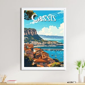 Poster Cassis - Poster di viaggio