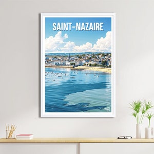 Cartel de Saint-Nazaire - Cartel de viaje