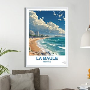 Affiche La Baule - Travel Poster