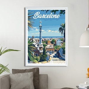 Barcelona Poster - Travel Poster