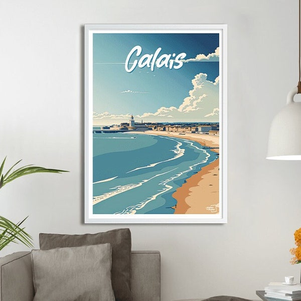 Affiche Calais - Poster de France et du Monde