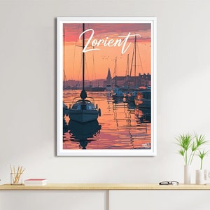 Pôster Lorient - Pôster de viagens