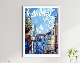 Affiche Nancy - Travel Poster
