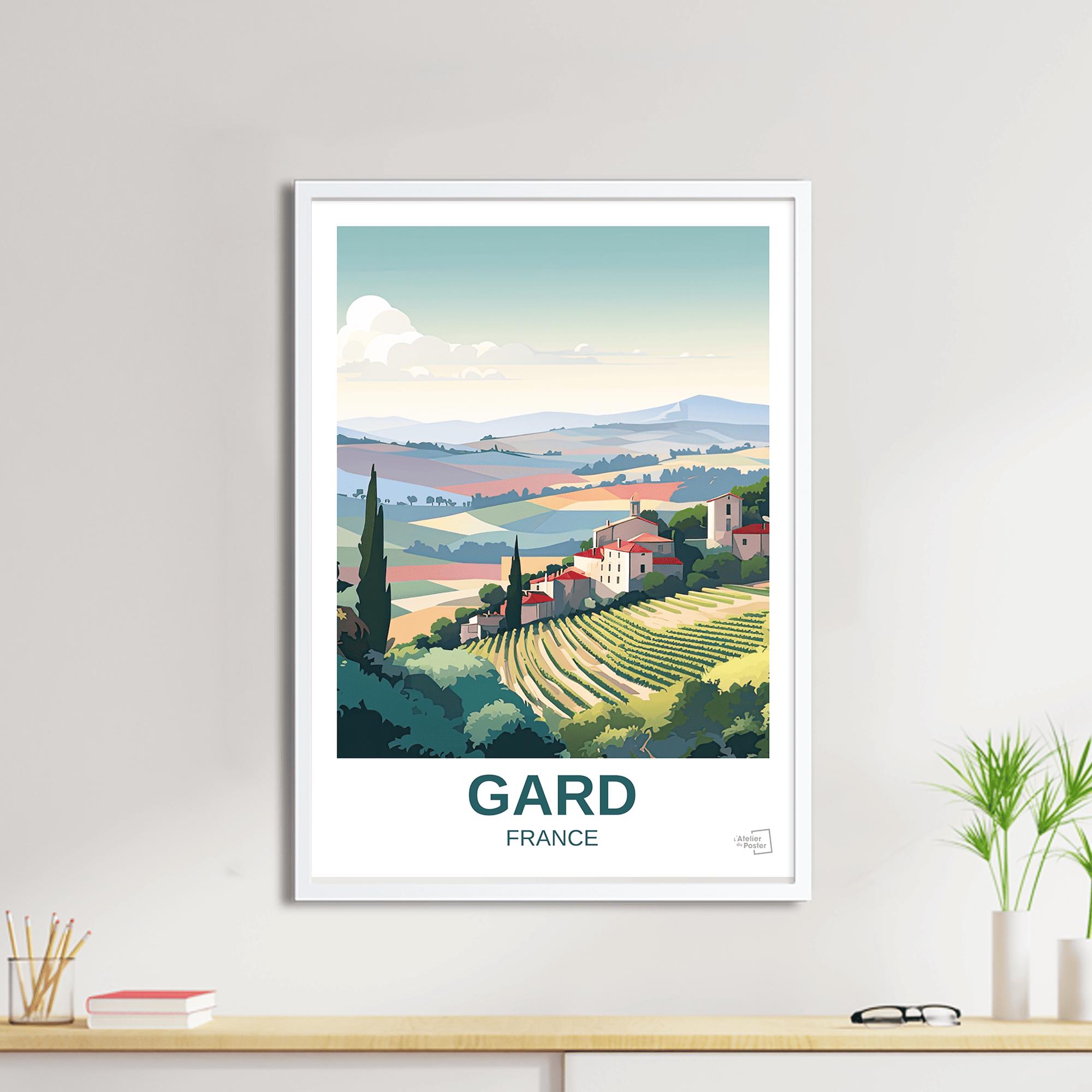 Poster Sur Toile Pierre Garnier - Décoration Murale 30x45 Cm, Impression Haute Qualité, Pour Salon Ou Chambre