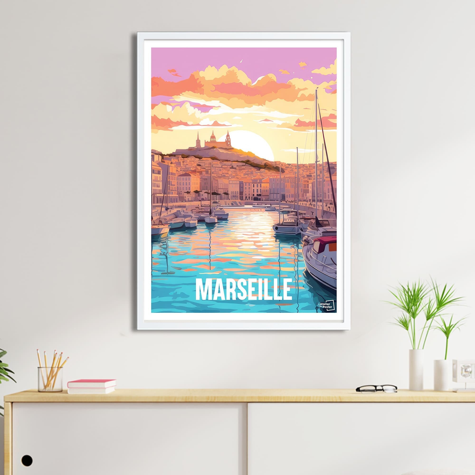 Poster Marseille - Le Poster Français