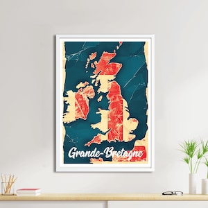 Pôster da Grã-Bretanha - Pôster de viagem