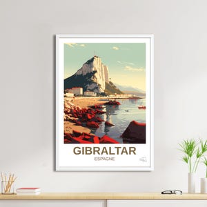 Affiche Gibraltar - Travel Poster