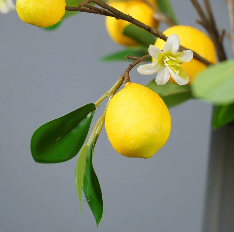 Artificial Lemon Fruit Tree, 2832 Tall, Home Decoration, Fall Home