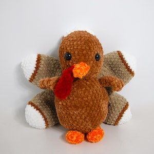 Crochet Turkey Plushie