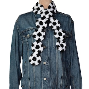 Crochet Soccer Scarf