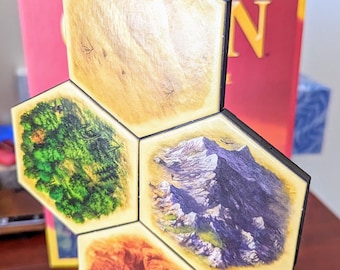 Magnetic Borderless Frame for Catan