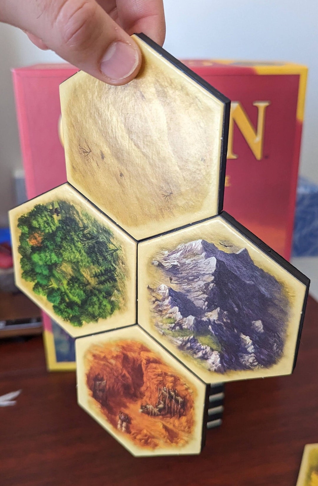Magnetic Borderless Frame for Catan - Etsy