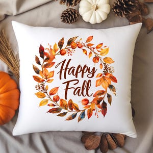 Fall Farmhouse Style Rustic Fall Decor Autumn Decor Pillow Living Room Decoration Cozy Home Accent Harvest Season Thanksgiving Gift Holiday