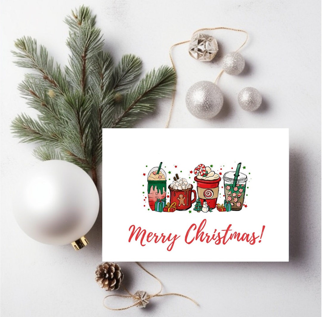 christmas-cards-bulk-holiday-cards-with-envelopes-set-of-5-etsy