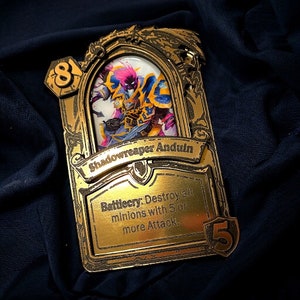 Hearthstone Inspired Custom Personalized Gold and Silver cards Bild 8