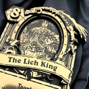 Lich King Hearthstone Inspired card