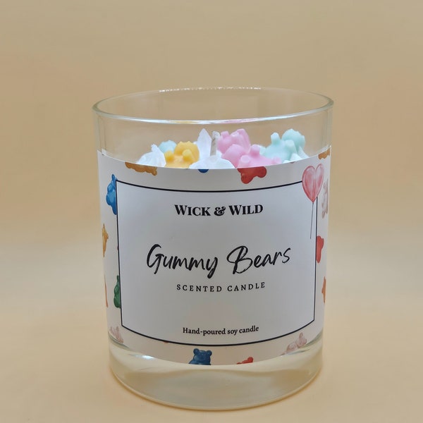 Gummy Bears Scented Candle