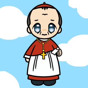 Cardinal Lawrence Luce Sticker