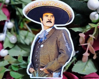 Antonio Aguilar Vinyl Sticker Decal, Mariachi Stickers, Latino Stickers, Waterproof, Free Shipping, Christmas or Birthday Gifts