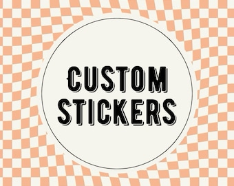 Custom Personalized Stickers, Normal-Clear Layer-Holographic, Custom Photo or Logo Design Stickers, Free Shipping, Birthday Gifts