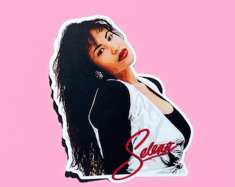 Naklejka winylowa Selena Quintanilla, naklejka Queen of Tejano Latina, darmowa wysyłka, prezenty urodzinowe