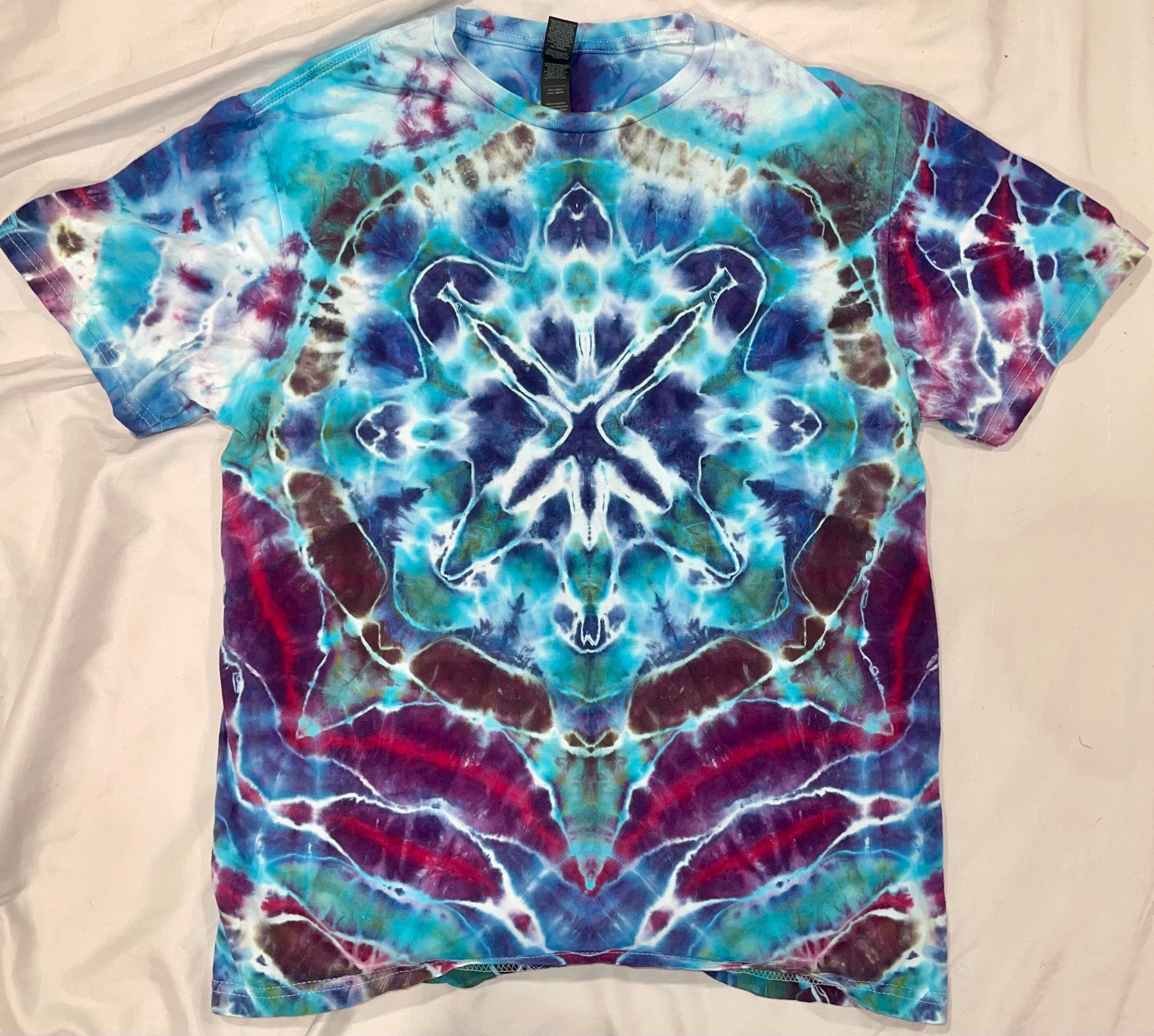 Tie Dye Shirt John-star Variant. (med) - Etsy