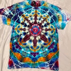 Tie dye tshirt, John-Star variant, (Med)