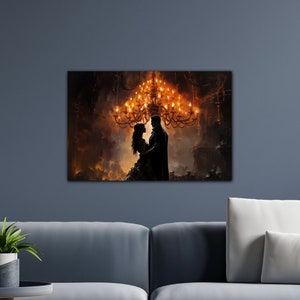 Phantom of the Opera, Poster Art, broadway, Opera wall art, bedroom decor, wall decor, music of the night, romantic, love