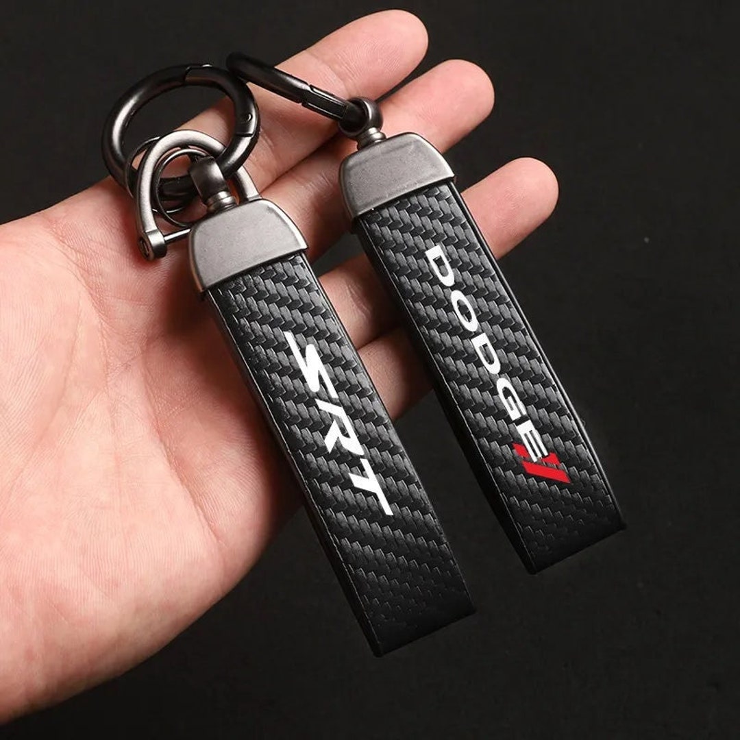 Dodge RAM SRT Carbon Fiber Key Ring Etsy