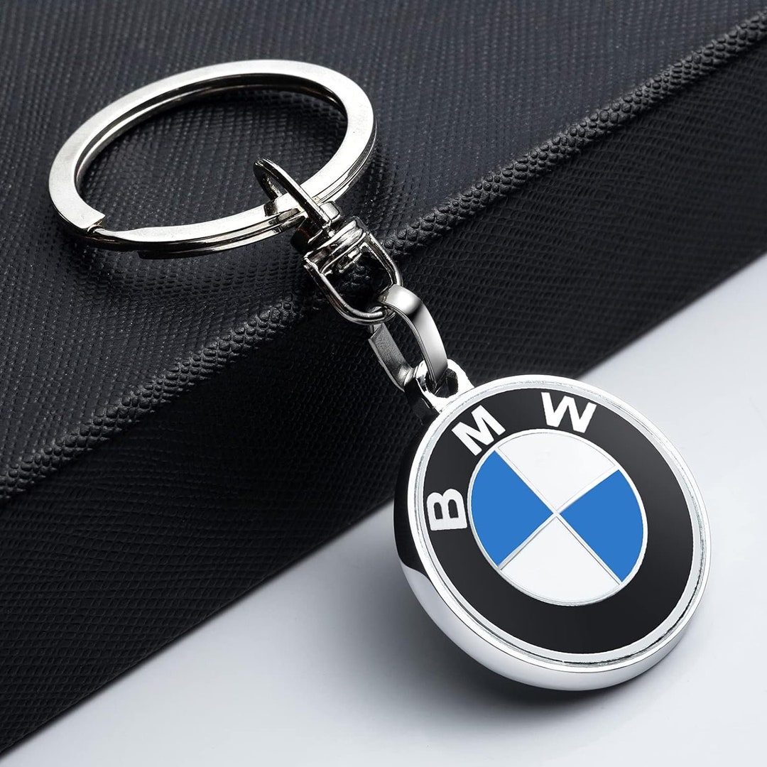 BMW Alloy Key Ring Key Cover Logo Etsy