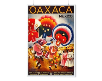 ミゲル・コバルビアス作「Baile en México」（1947年）、美術館品質の