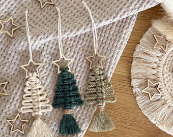 Macrame Christmas tree | Christmas tree | Christmas | Advent calendar | Ornaments | Small gift
