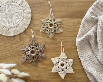 Macrame Star | Christmas | Gift Tag | Small Gift | Christmas Decoration