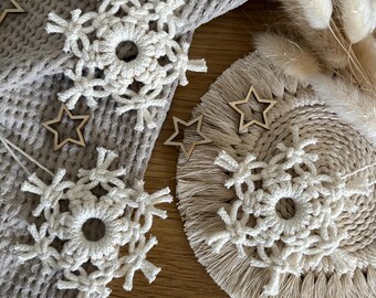Macrame Snowflake | Snowflake | Christmas Tree | Christmas | Ornament | Small Gift