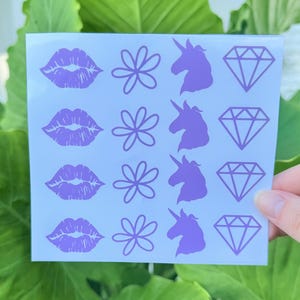 tanning decals for spray tan • set of 32 stickers for tanning • fake tan stickers • tanning stickers