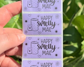 happy smelly mail stickers • scentsy wax stickers • happy smelly mail labels • scentsy wax mail • happy mail stickers •