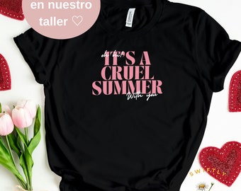 Camiseta Cruel Summer Taylor Swift Album Lover, It's a Cruel Summer