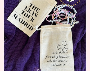 Bolsa para friendship bracelets The Eras Tour pulseras