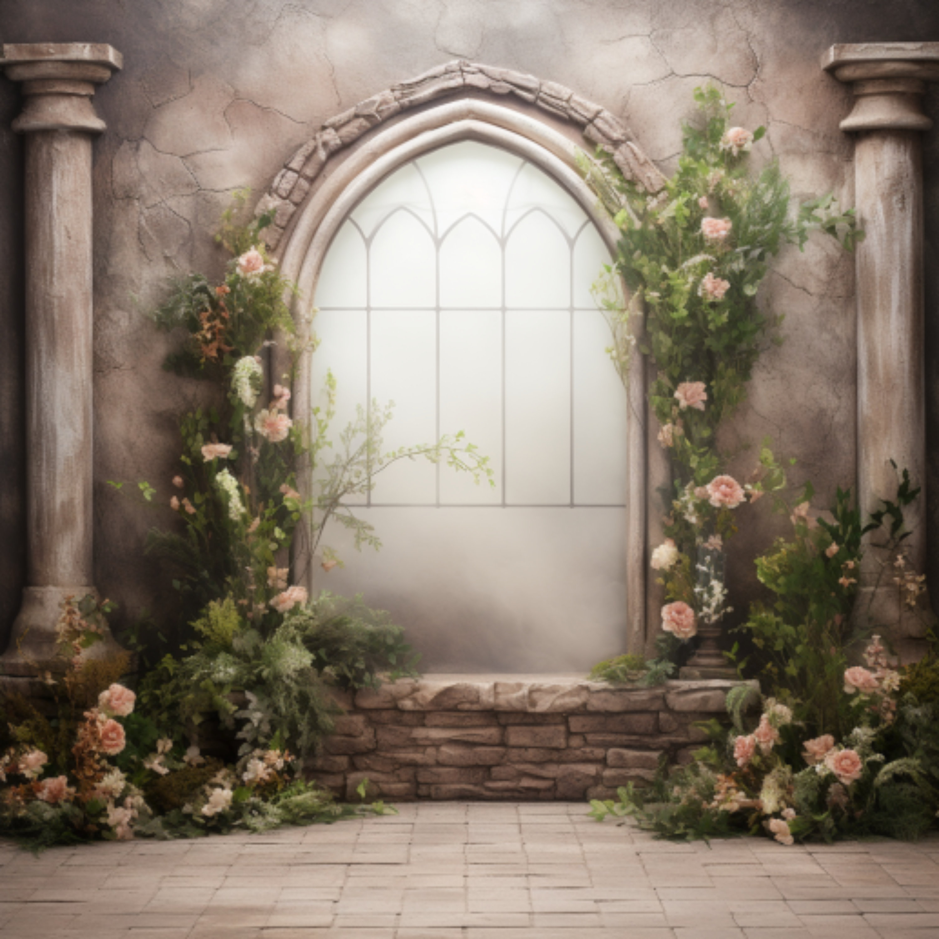 Weddings and Maternity Unforgettable Moments, Digital Backdrops. Set of ...