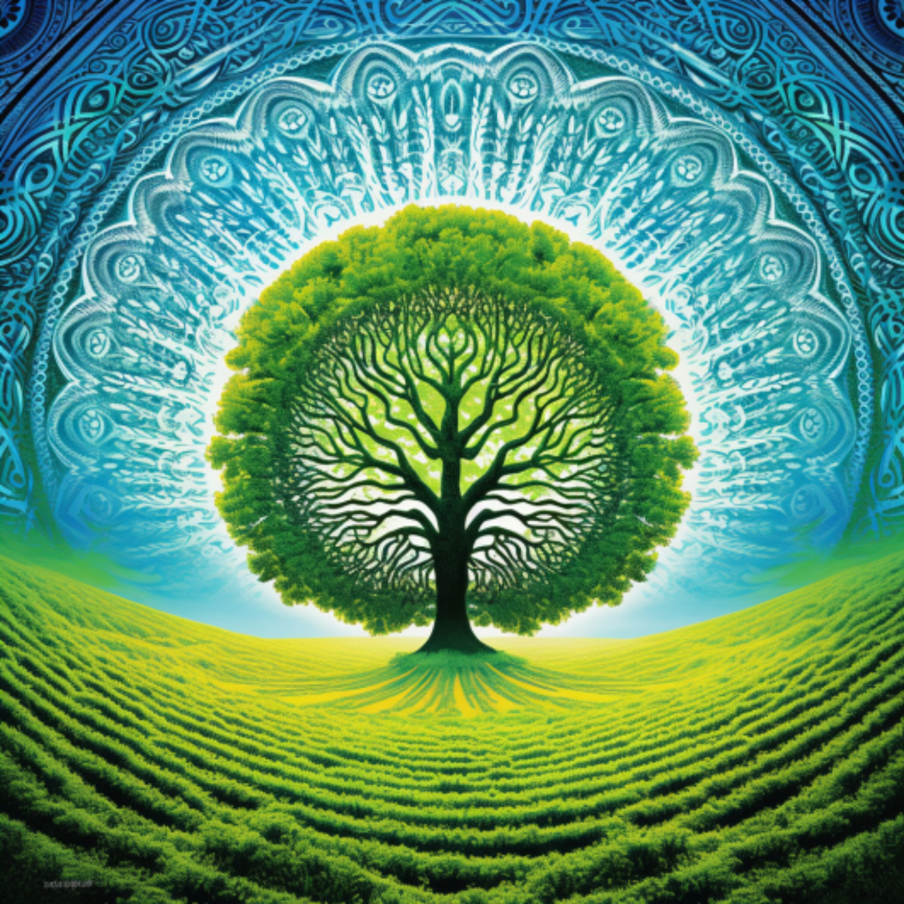 Remarkable Tree of Life Digital Art Spellbinding Set of 5 - Etsy