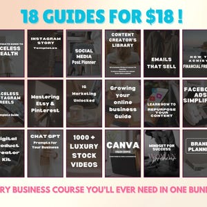 Passive Income eBook Bundle MRR,master resell rights, resell digital product, sell on etsy, PLR ebook, DFY ebook, private label rights