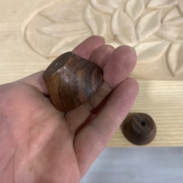 Wood drawers pull and knobs walnut wood drawer pulls