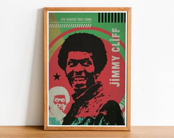 Roots Reggae Poster Bob Marley, Peter Tosh, Jamaica, Jimmy Cliff, Music ...