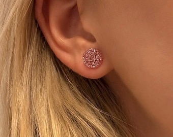 Acrylic earrings, high-quality fashion jewelry, stud earrings, stainless steel stud earrings, small gift idea, women's stud earrings