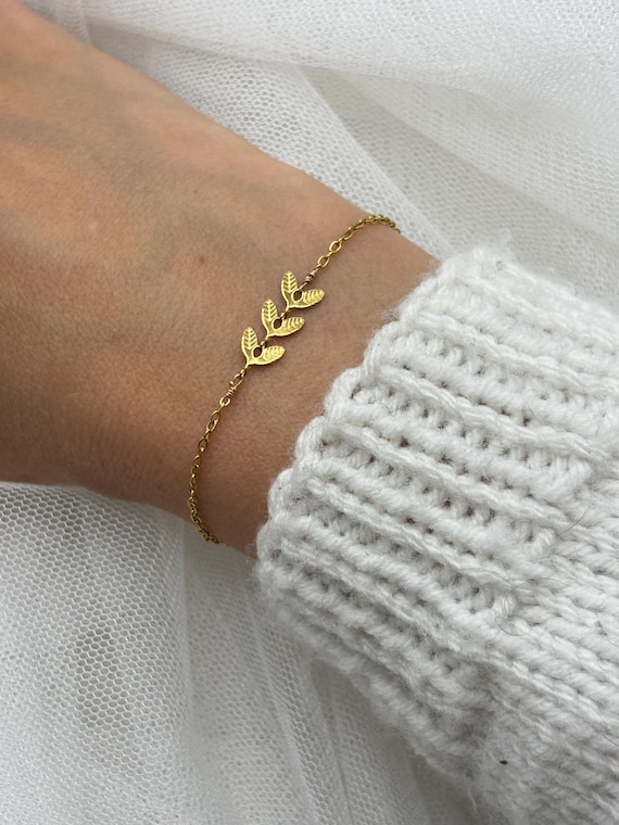 Armband für Damen, Edelstahl Armband, Frauen Armband Gold, Armband für Frauen, Gold Armband Damen, Geschenk für Gute Freundin
