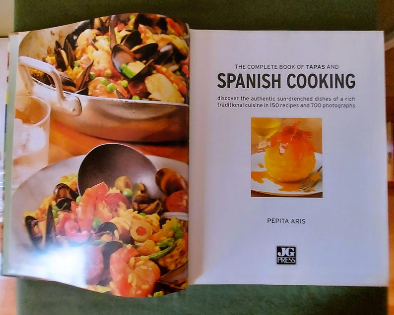 The Complete Book of Tapas and Spanish Cooking - Etsy