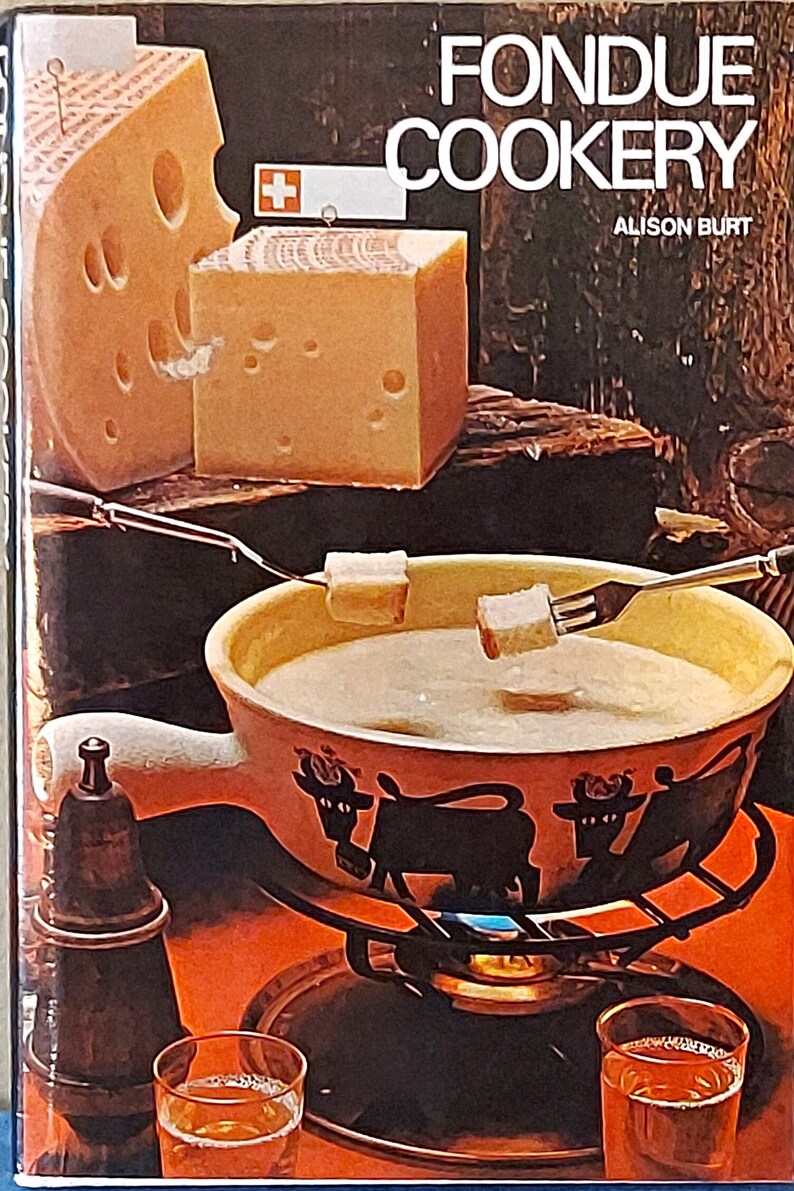 1970s Fondue Cookbook Etsy