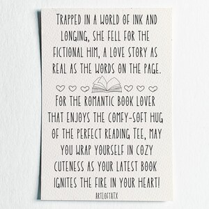Comfort Colors® Romance Reader Shirt Retro Book Lover T-shirt, Dark Romance Reading Tee, Bookish Gift For Book Merch Romantic Fantasy Lover image 8